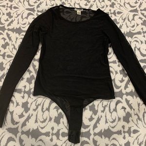 Mesh Black Bodysuit
